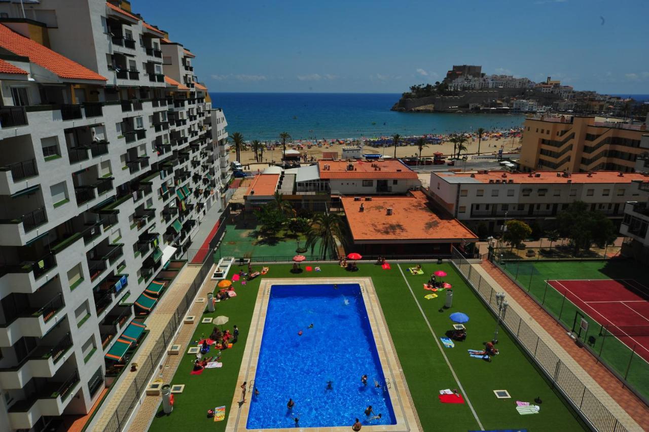 Duplex Vista Mar Peniscola Playa Orangecosta Leilighet Eksteriør bilde
