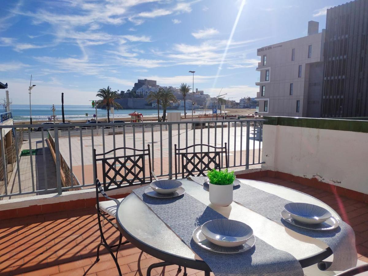 Duplex Vista Mar Peniscola Playa Orangecosta Leilighet Eksteriør bilde