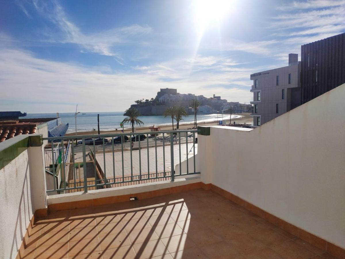 Duplex Vista Mar Peniscola Playa Orangecosta Leilighet Eksteriør bilde